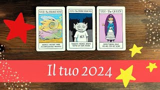 Il tuo 2024 ⭐ Tarocchi Interattivi [upl. by Ellehcir]