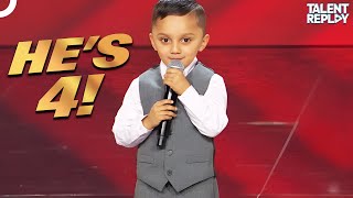 Meet 4YearOld Yuvin Marasini CGT’s Youngest Contestant  Canadas Got Talent [upl. by Leclair]