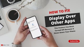 How To Fix Display Over Other Apps  This Feature Has Been Turned Off [upl. by Callery]