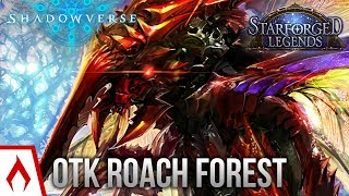 Shadowverse EU Tournament Champion  OTK Roach Forestcraft Deck Gameplay Sponsored [upl. by Saffier953]