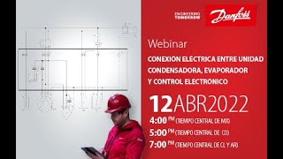 Webinar  Conexion elétrica entre unidad condensadora evaporador y control electrónico [upl. by Esimorp]