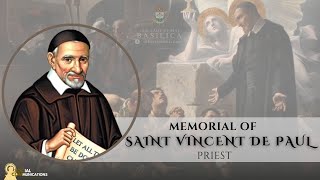 EUCHARISTIC CELEBRATION I 27 SEPTEMBER 2023 I WEDNESDAY I MEMORIAL OF SAINT VINCENT DE PAUL PRIEST [upl. by Kucik]