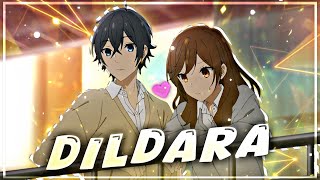 Dildara  Horimiya AMVEDIT  Hindi amv edit  Hori x Miyamura💖 [upl. by Rivkah]