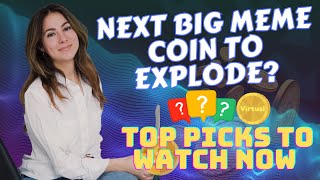 Next Big Meme Coin to Explode  Which of These Coins Could Be the Next Shiba Inu [upl. by Ribble]