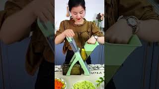 Multifunctional vegetable cutter Cut potatoes cut cucumbers cut tomatoes cut pumpkins etc [upl. by Salangi311]