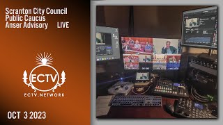 Scranton City Council Public Caucus Anser Advisory LIVE 10323 [upl. by Avenej]