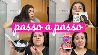 Como fazer Banho de Brilho nos cabelos com tinta em casa para INICIANTES  Fácil e prático [upl. by Slerahc968]