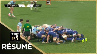 TOP 14 Saison 20242025 J10  Résumé Aviron Bayonnais  Stade Français Paris [upl. by Netnerb542]