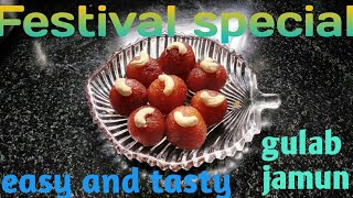 Festival or rakhi special gulab jamun recipe  Sheela Sharma Kitchen Queen [upl. by Lienet]