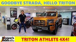 Mitsubishi Triton Athlete 4x4 First Impressions Car Feature [upl. by Burrows]