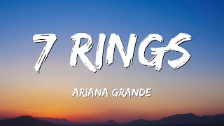 Ariana Grande  7 rings Lyrics [upl. by Mackenie85]