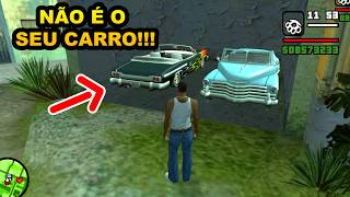 GTA SA  19 ANOS E EU NÃO TINHA NOTADO ISSO [upl. by Annaigroeg]