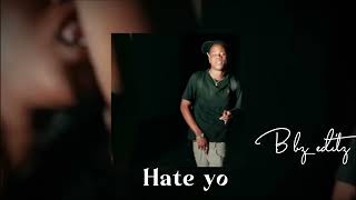 RajahWild Hate yo sped up fast version [upl. by Nadeau]