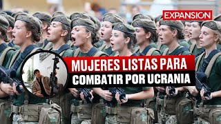 MUJERES en UCRANIA listas para COMBATIR en caso de GUERRA  ÚLTIMAS NTICIAS [upl. by Llerrac135]