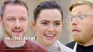 Best of Celeb Bake Off 2021 ft James McAvoy KSI Daisy Ridley amp more [upl. by Lindley]