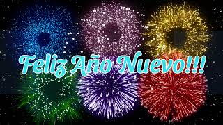 Feliz Año Nuevo 4K cuenta regresiva [upl. by Townie]