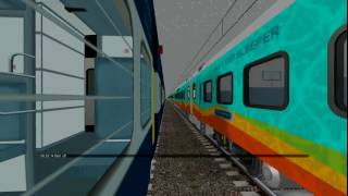 89IRFCA  MSTSOR 12956 Jaipur Mumbai Central SF Express Activity Gameplay [upl. by Ardnuhs]