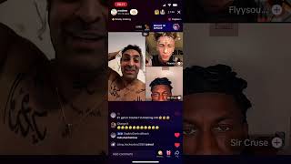 BigBagEnt the island boys gets pressed by confused modeenlive modern on TikTok live [upl. by Lubin736]