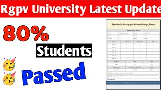 80 students passed 🥳 rgpv update [upl. by Vergne]