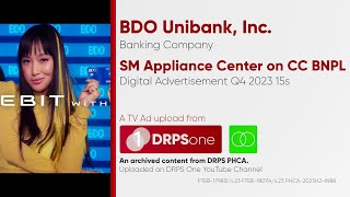 SM Appliance Center on BDO Credit Card BNPL Promo Digital Ad Q4 2023 15s Philippines ST [upl. by Elocan]