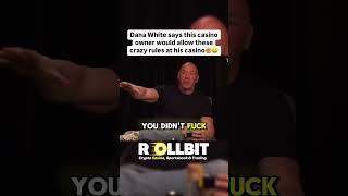 Dana White tells a story of crazy casino owner and what he would do danawhite [upl. by Yerbua]