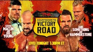 WWE 2K24 TNA Wrestling Victory Road 2024 Hammerstone amp Jake Something Vs Steve Maclin amp Eric Young [upl. by Fassold213]