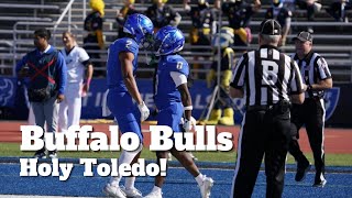 UB Football Defeats Toledo To Improve To 42 [upl. by Lali]