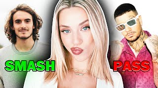 Η ΓΑΡΥΦΑΛΛΙΑ ΚΑΝΕΙ SMASH OR PASS ΕΛΛΗΝΕΣ CELEBRITIES [upl. by Ahsiekit168]