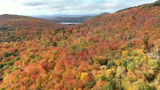 Warm Hues Sprawl Across Vermont as Fall Foliage Hits Peak Color [upl. by Neelik]