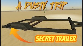 Finding a SECRET TRAILER in A Dusty Trip Trailer Update [upl. by Derina378]