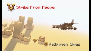 Working Bomber Fighter in Minecraft  Valkyrien Skies attacker showcase [upl. by Stent]