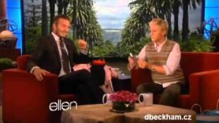 David Beckham Ellen DeGeneres 16 september 2011 [upl. by Narra]