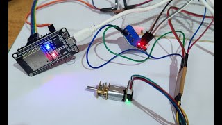 Controlling the n20 encoder motor with esp32 [upl. by Gorski]