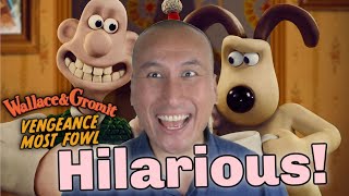 WALLACE amp GROMIT VENGEANCE MOST FOWL Netflix Movie Review 2024 [upl. by Flan]