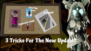 🛠️ 3 Tricks For The New Update Events  Piggy Build Mode 🛠️ [upl. by Farrica]