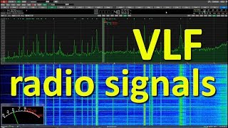 VLF Radio Signals received in Macedonia [upl. by Agnese380]