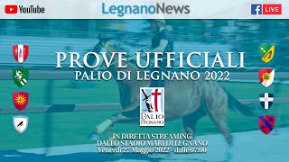 Palio di Legnano 2022  Le prove ufficiali [upl. by Martella]