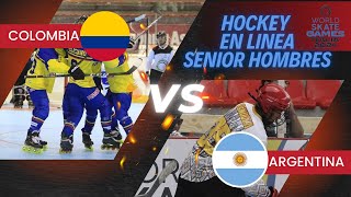 🔴 EN VIVO COLOMBIA VS ARGENTINA  HOCKEY EN LINEA  MUNDIAL DE PATINAJE ITALIA 2024 [upl. by Burwell530]