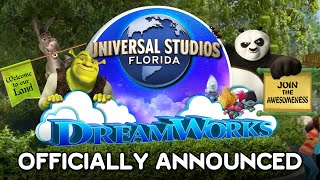 DreamWorks Land Coming to Universal Studios Florida  Full Details and Rumors [upl. by Karyl]