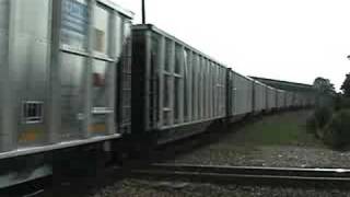 CSX southbound coal train in CordeleGA [upl. by Crist]