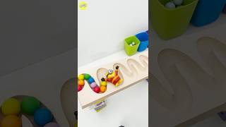 Marble Run ASMR lovers ♡ HABA wave slope with Minionsmarblerun oddlysatisfying truckmarblerun [upl. by Natehc]