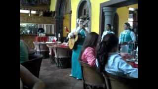 All Female Mariachi Band at El Patio Restaurant inTlaquepaque Jalisco MX [upl. by Goodrich]