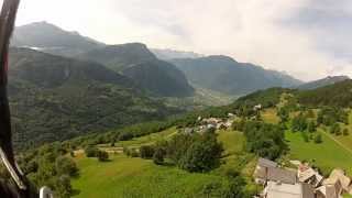 Legrand sylvain 04 juillet 2012 parapente nervure diamir [upl. by Bobseine]