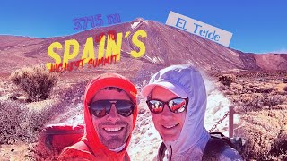 SPAINS HIGHEST MOUNTAIN • El Teide 3715 m  Hiking on Tenerife [upl. by Arammahs]