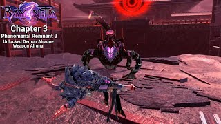 Bayonetta 3  Unlocked Demon Alraune Weapon Alruna amp Phenomenal Remnant 3 Extra Stage  Switch [upl. by Inohtna]