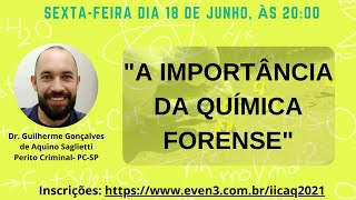 A Importância da Química Forense [upl. by Anelaf770]