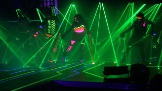 Academy of Villains Cyberpunk Halloween Horror Nights 2018 Universal Orlando Resort [upl. by Mellisent]