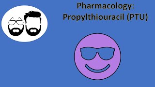 NCLEX Prep Pharmacology Propylthiouracil PTU [upl. by Valina506]