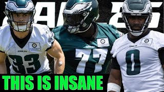 Eagles New STARTER confirmed 👀 Bryce Huff TRAINING with Micah Parsons guy  Cooper DeJean OVERRATED [upl. by Nereids373]