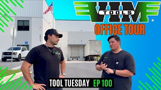 Office Tour Vim Tools Tool Tuesday Ep 100 [upl. by Atnuahc]